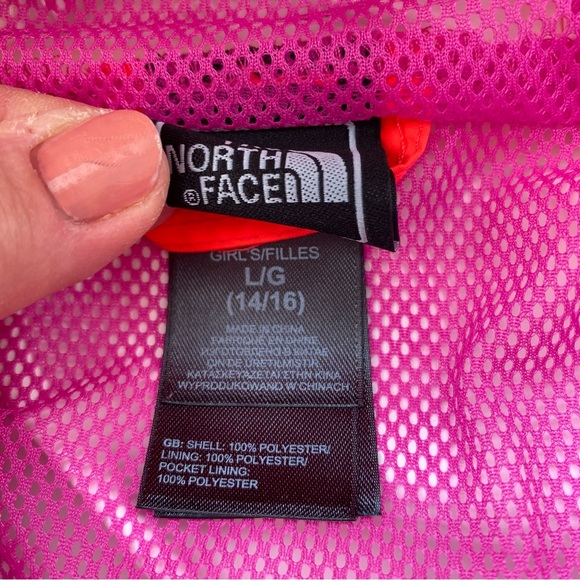 THE NORTH FACE HYVENT BIG GIRL WINDBREAKER JACKET - Picture 7 of 8